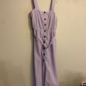 Urban Outfitters Lilac Cordelia Corduroy Dress Small